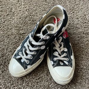 Comme de Garçon Converse Sneakers sz 7